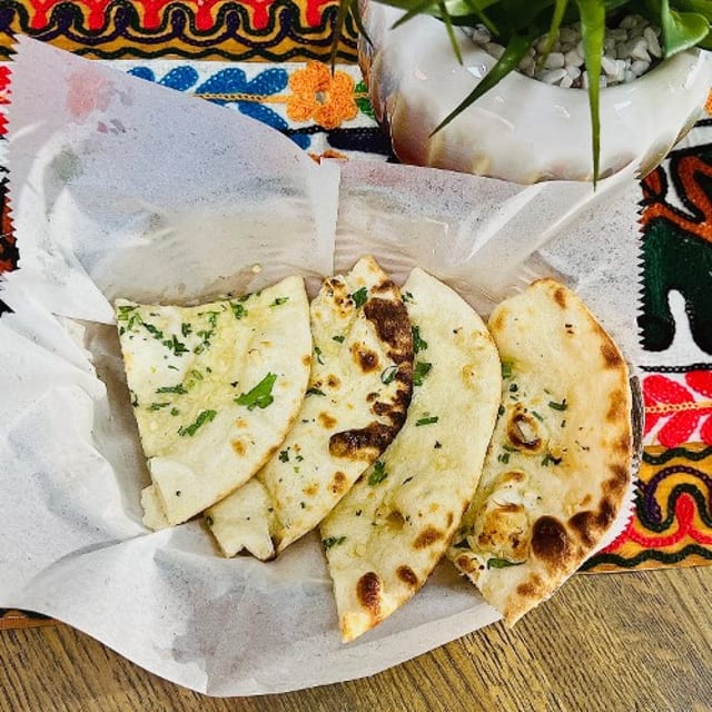 Garlic Naan.