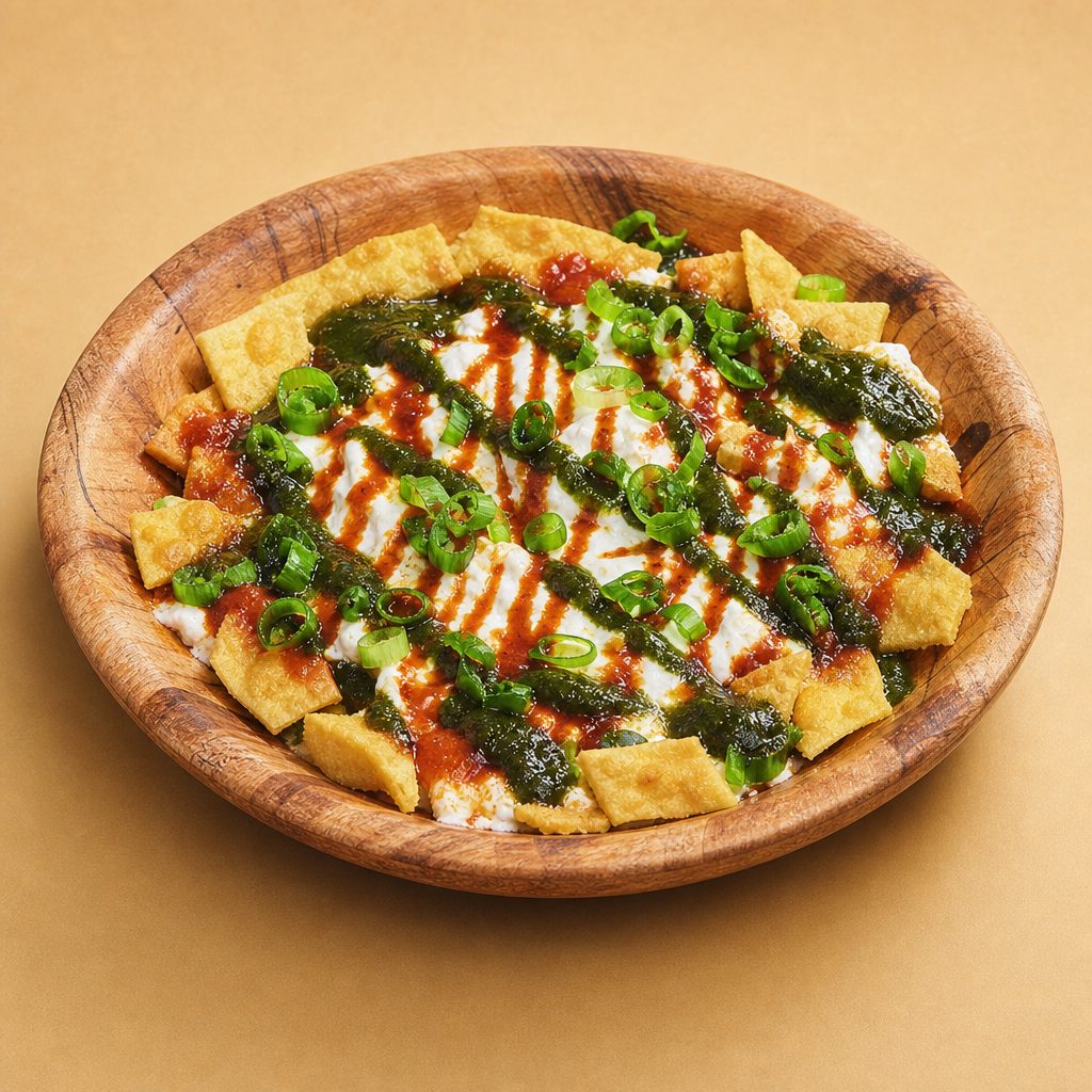 Dahi Bhalla Chaat.