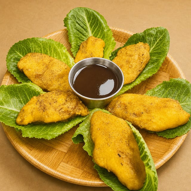 Battered Cod Masala.