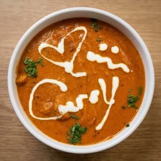 Butter Chicken Curry With Rice