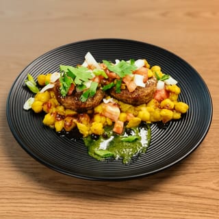 Aloo Tikki Chaat